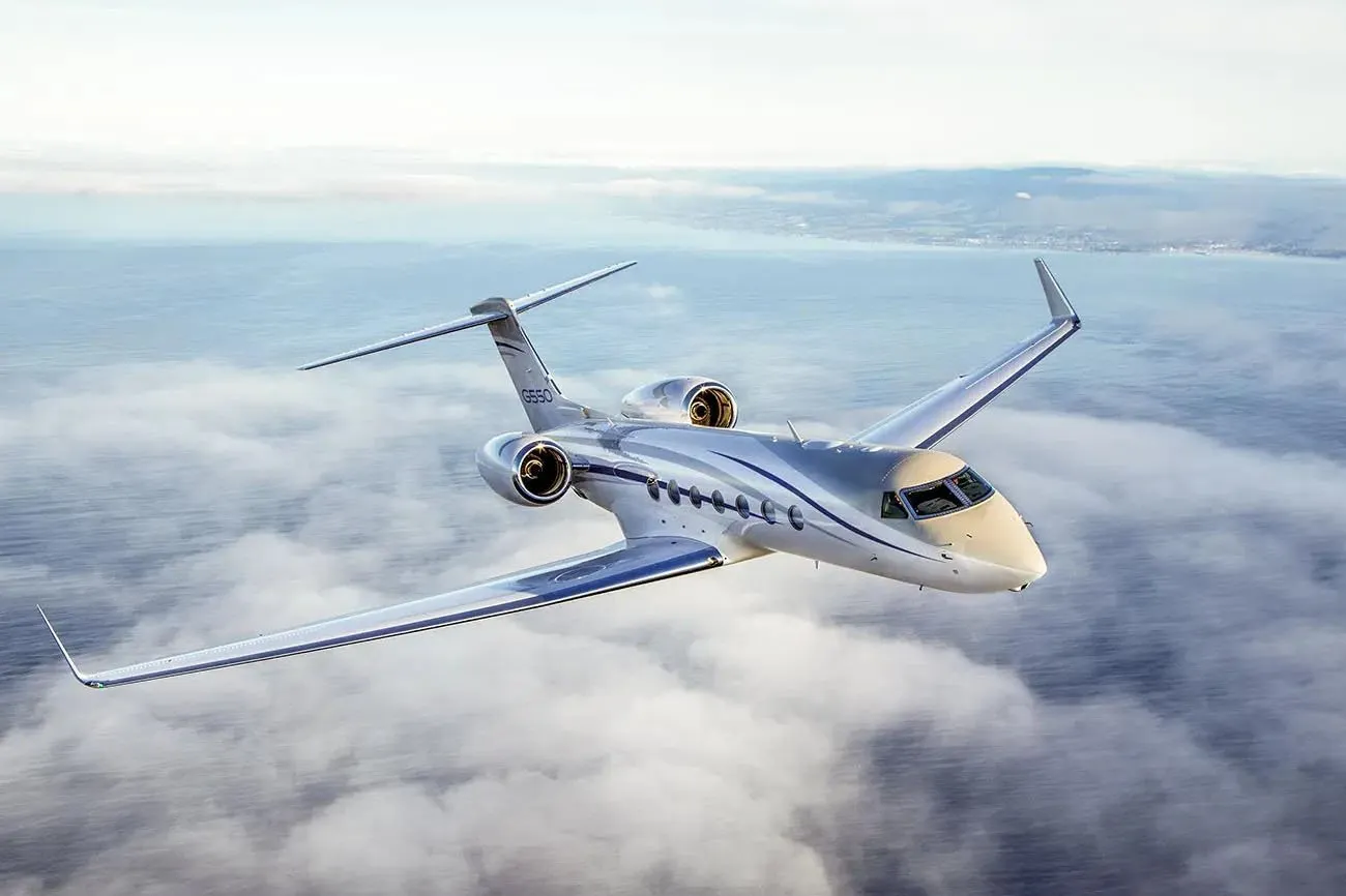 Long range private jet
