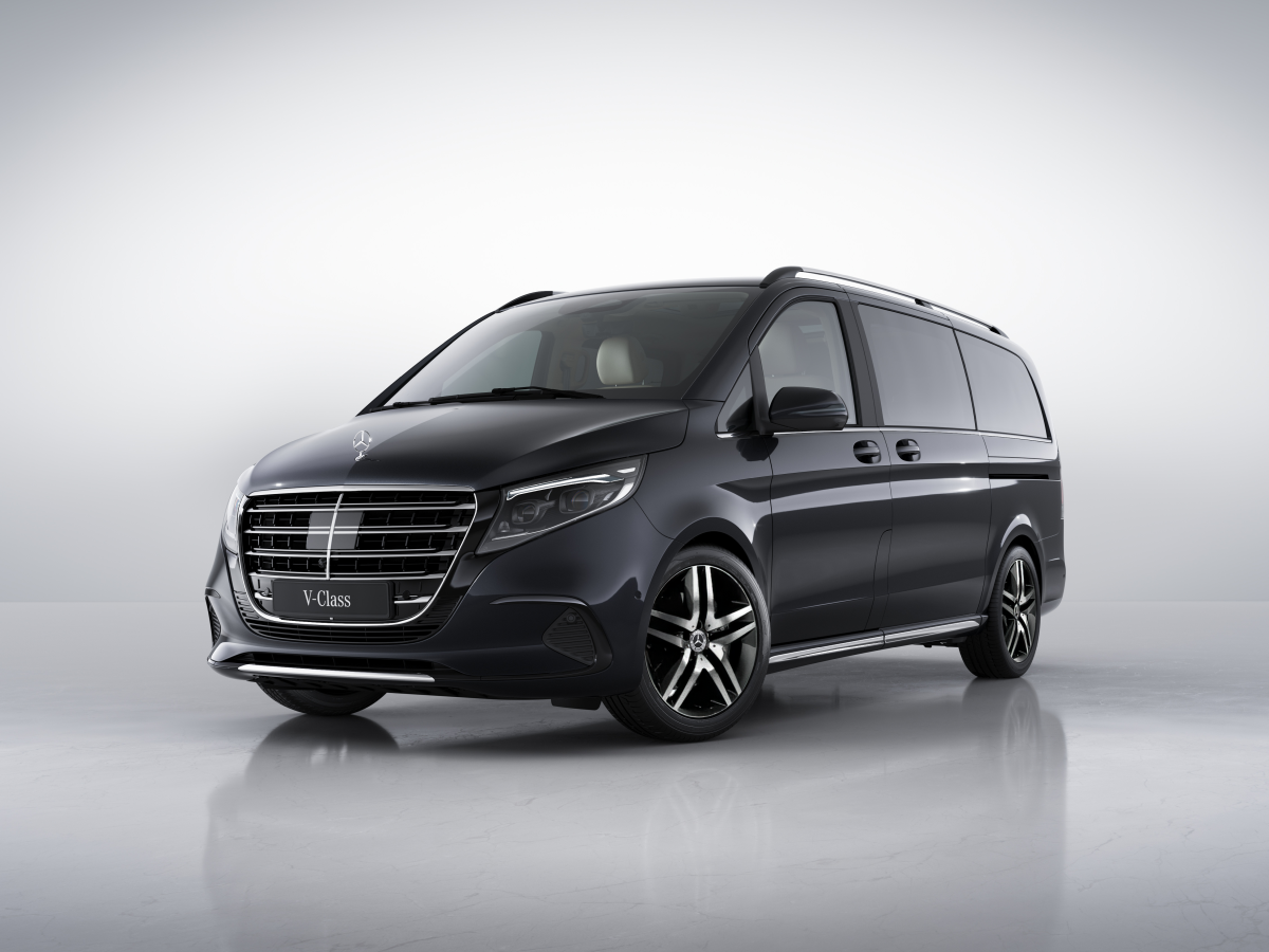 Mercedes-Benz V-Class for small production teams and crew transfers